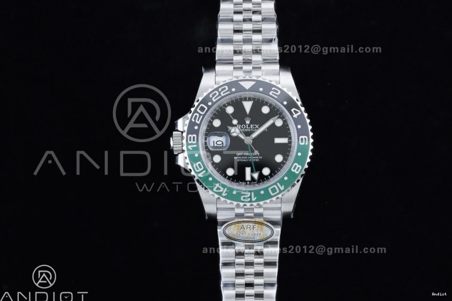 New Best VTNR 1:1 126720 Edition Bracelet on GMT Jubilee II LHD 904L ARF Master V2 SH3285 SS 0322